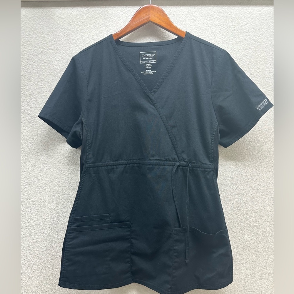 Cherokee Women's Black Maternity Top